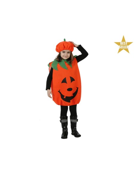 DISFRAZ CALABAZA NIÑA