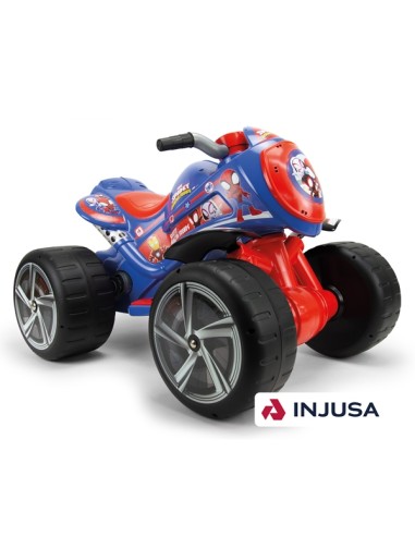 INJUSA QUAD FLAMES SPIDEY 6V