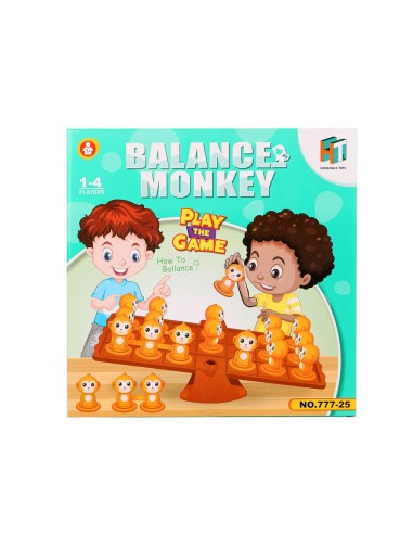 JUEGO MONOS BALANZA