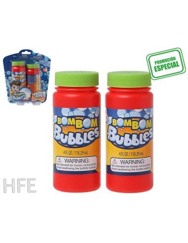 PACK 2 BOTELLAS JABÓN POMPAS