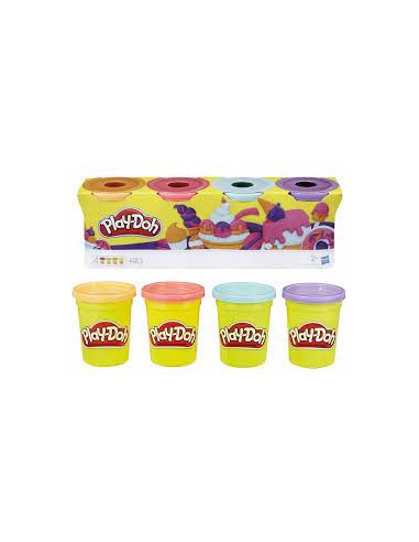 PLAYDOH PACK DE 4 BOTES
