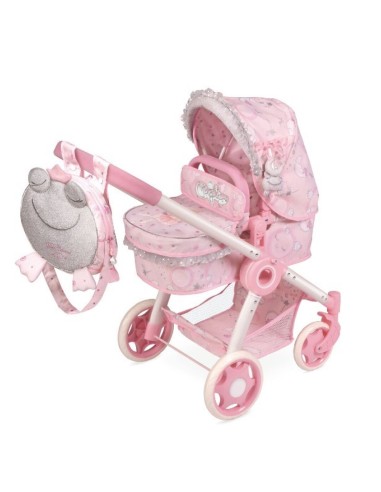 COCHE MUÑECA 3 EN 1 PLEGABLE