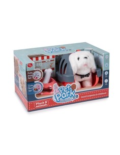 CESTA PERRO CON SONIDOS Y ACCESORIOS