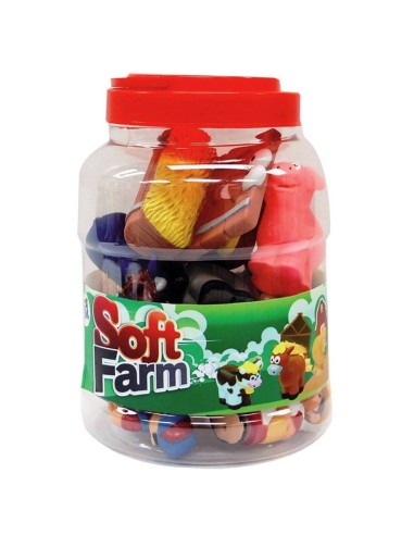 BOTE ANIMALES GRANJA 10 PZAS