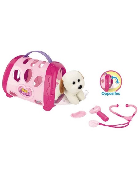 SET PERRITO CON CASITA VETERINARIO