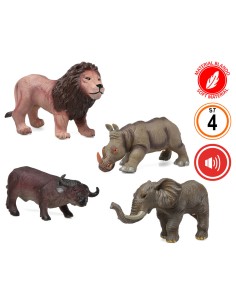 ANIMAL DE LA SELVA 26CM CON SONIDOS