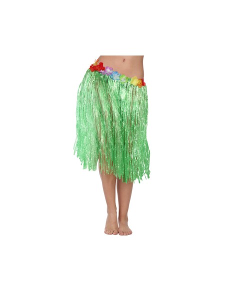 FALDA HAWAIANA VERDE