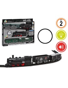 TREN CON VIAS RAIL KING