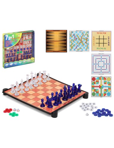JUEGOS DE MESA 7 EN 1