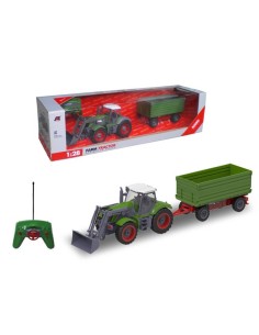 TRACTOR CON PALA Y REMOLQUE RC