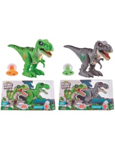 Dino T-Rex,anda,muerde,ruge,incluye Slime dentro (UNIDAD)