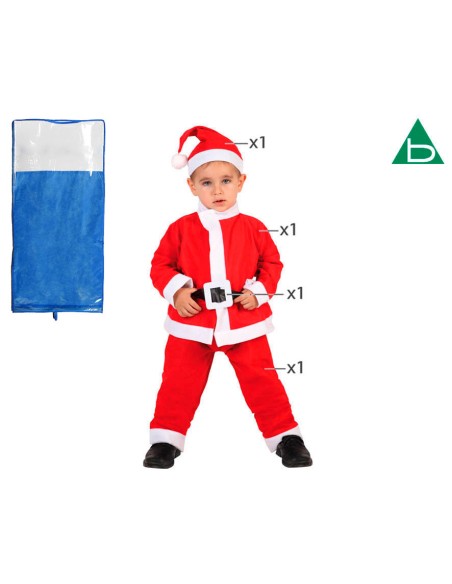 DISFRAZ PAPA NOEL 5 A 6 AÑOS