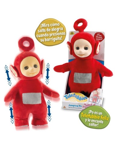 TELETUBBI PELUCHE SALTARIN 28CM