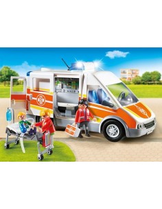 PLAYMOBIL AMBULANCIA LUCES Y SONIDO