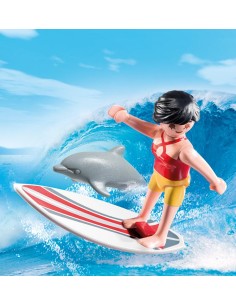 PLAYMOBIL PLAYMOBIL SURFISTA CONTABLA DE SURF