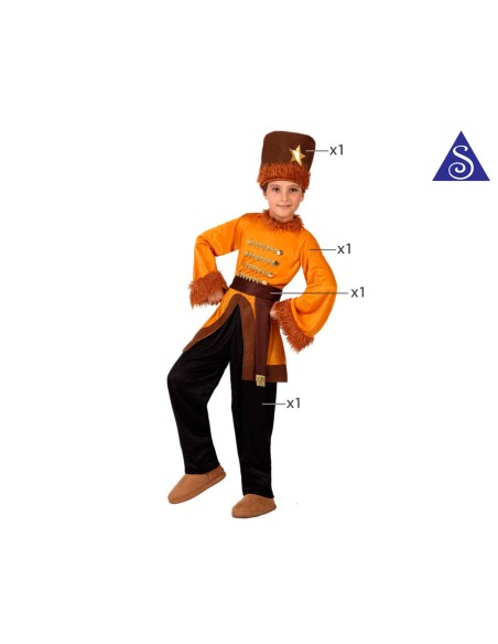 DISFRAZ RUSO TALLA 2  5 A 6 AÑOS