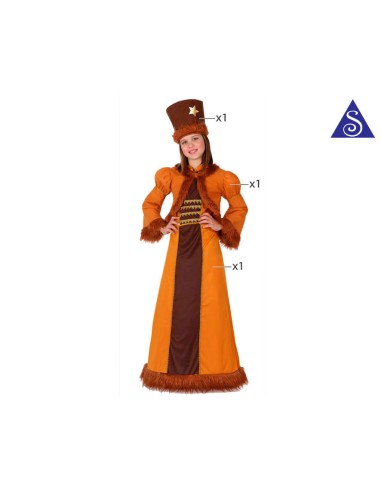 DISFRAZ RUSA TALLA 4 10 A 12 AÑOS