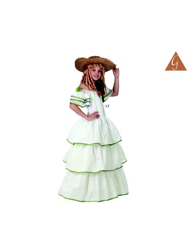 DISFRAZ DAMA SUREÑA NIÑA 10 A 12