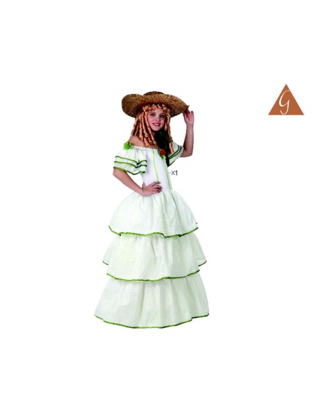 DISFRAZ DAMA SUREÑA NIÑA 10 A 12