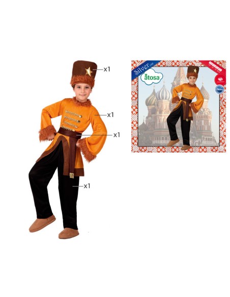 DISFRAZ RUSO 3 A 4 AÑOS