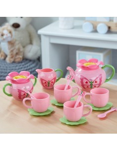 TEA SET BUTTERFLY