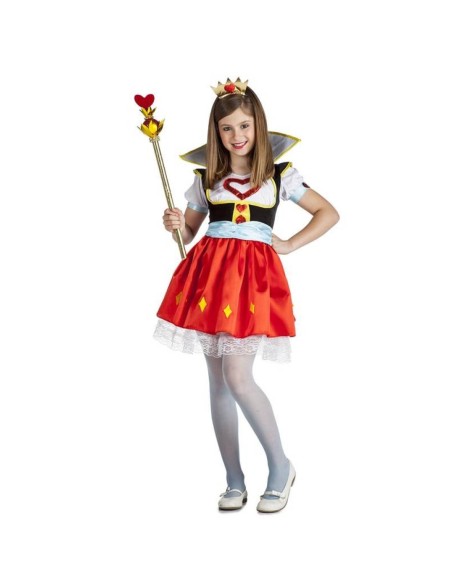 DISFRAZ REINA CORAZONES 7 A 9
