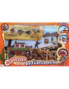 ESTUCHE OESTE CON DILIGENCIA