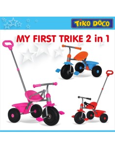 TRICICLO CON PALO Y CINTURON SDOS