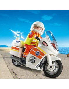 PLAYMOBIL MOTO EMERGENCIAS LUZ