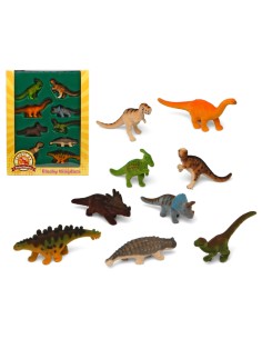 DINOSAURIOS FLOCADOS PEQUEÑOS