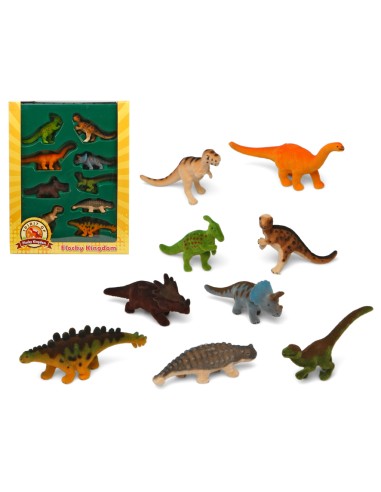 DINOSAURIOS FLOCADOS PEQUEÑOS