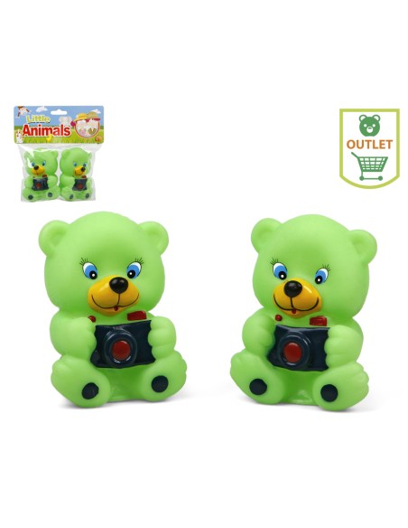 ANIMALES VINILO OSITO FOTO