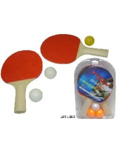 RAQUETAS Y PELOTAS PIN PON