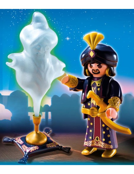 PLAYMOBIL MAGO CON GENIO LAMPARA