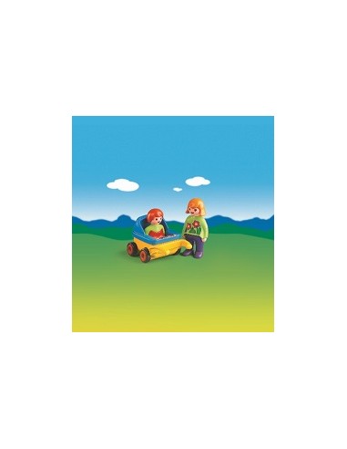 PLAYMOBIL MAMA CON COCHECITO BEBE