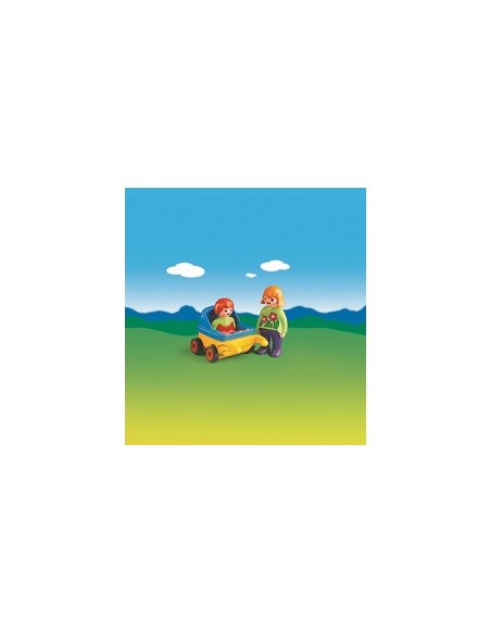 PLAYMOBIL MAMA CON COCHECITO BEBE