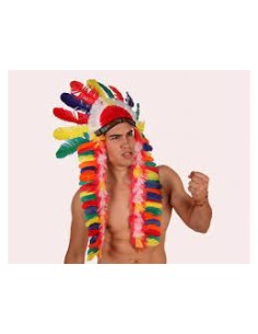 PLUMAS JEFE INDIO