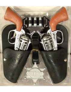 PISTOLAS MAS ACCESORIOS WESTERN COWBOY
