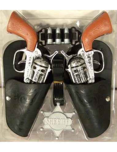 PISTOLAS MAS ACCESORIOS WESTERN COWBOY