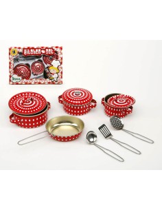 MENAJE COCINA METAL LUNARES