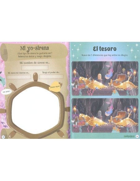 BRILLOS Y JUEGOS SIRENAS
