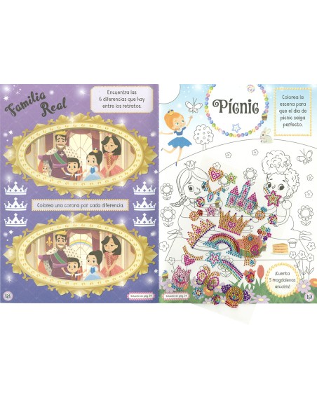 BRILLOS Y JUEGOS PRINCESAS