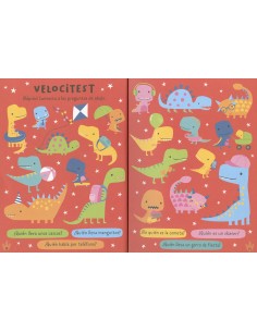 JUEGOS Y ACTIVDADES DINOSAURIOS PEGATINAS DE GEL 2