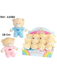 PELUCHE OSITO BABY 18CM (UNIDAD)
