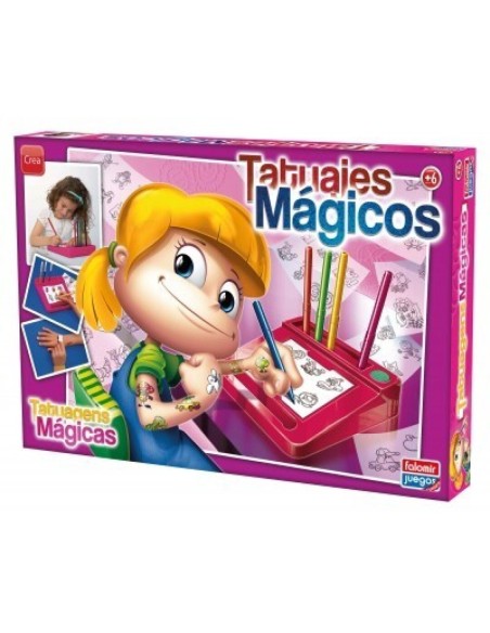 TATUAJES MAGICOS NIÑA