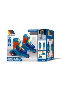 PATIN EN LINEA EXTENSIBLE AZUL T-31-34