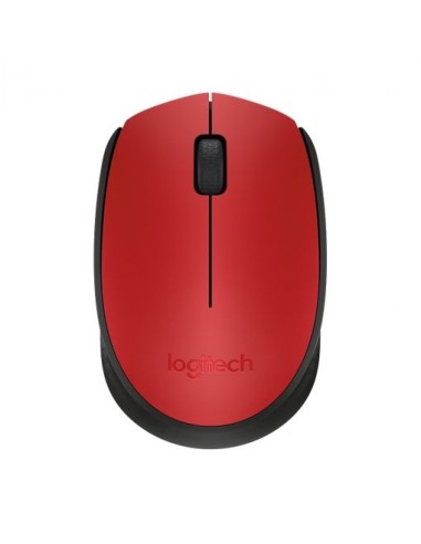 LOGITECH RATON INALAMBRICO ROJO M171