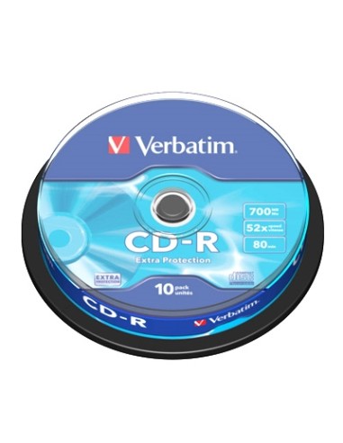 VERBATIN TARRINA 10 CD 700MB