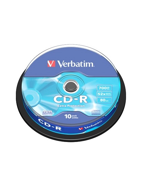 VERBATIN TARRINA 10 CD 700MB