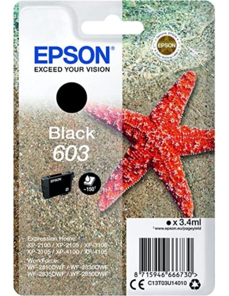 EPSON 603 NEGRO